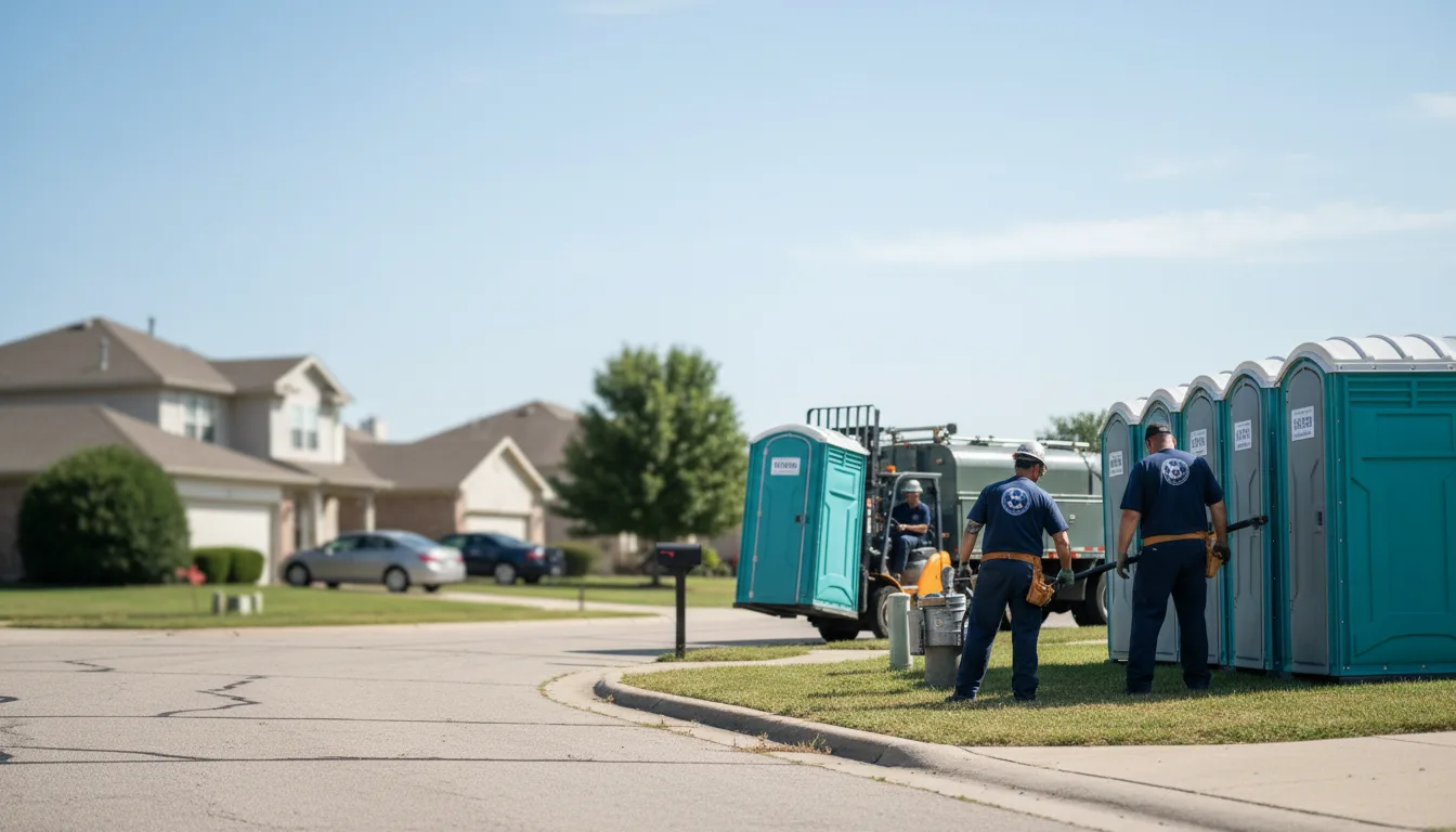 Porta Potty Rental in Marissa, IL near me